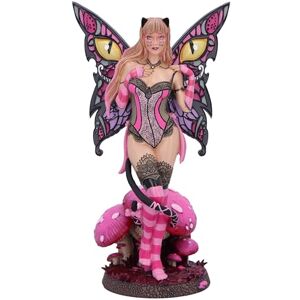 Nemesis Now Cheshire Cat Figurine Wonderland Fairy 24cm, Resin, Pink, Alice in Wonderland Themed Fairy Ornament, Cheshire Cat Fantasy Fairy, Cast in the Finest Resin, Expertly Hand-Painted Nemesis Now Cheshire Cat Figurine Wonderland Fairy 24cm, Resin, Pink, Alice in Wonderland Themed Fairy Ornament, Cheshire Cat Fantasy Fairy, Cast in the Finest Resin, Expertly Hand-Painted