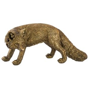 GILDE Fabian Resin Fox Figurine, Bronze, Width 49 cm, Decoration, Sculpture, Animal Figure, Home Accessory, Gift Idea, Collector's Item GILDE Fabian Resin Fox Figurine, Bronze, Width 49 cm, Decoration, Sculpture, Animal Figure, Home Accessory, Gift Idea, Collector's Item