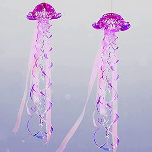 Cheerland Iridescent Purple Jellyfish Kit for Under The Sea Little Mermaid Party Decoration Table Centerpiece Hanging Jelly Fish Decor Ocean Birthday Wedding Bridal Baby Shower Party Supplies Cheerland Iridescent Purple Jellyfish Kit for Under The Sea Little Mermaid Party Decoration Table Centerpiece Hanging Jelly Fish Decor Ocean Birthday Wedding Bridal Baby Shower Party Supplies