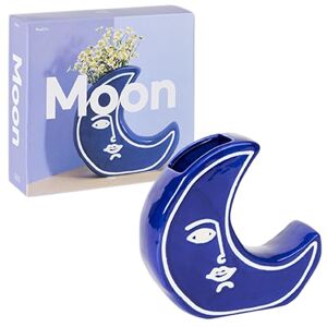 DOIY Flower Vase Moon Vase Blue Vase For Flowers Ceramic Vase Small Vases For Table Decoration & Home Decor Accessories Flower Vases For Living Room Decor Quirky Vases For Flowers DOIY Flower Vase Moon Vase Blue Vase For Flowers Ceramic Vase Small Vases For Table Decoration & Home Decor Accessories Flower Vases For Living Room Decor Quirky Vases For Flowers