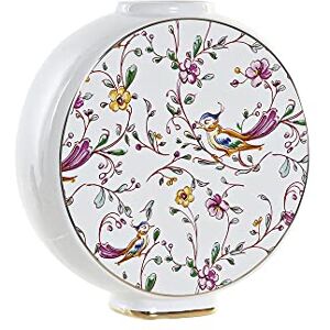 DKD Home Decor White Traditional Dolomite Vase (19 x 7.5 x 20 cm) (Reference: S3021449) DKD Home Decor White Traditional Dolomite Vase (19 x 7.5 x 20 cm) (Reference: S3021449)