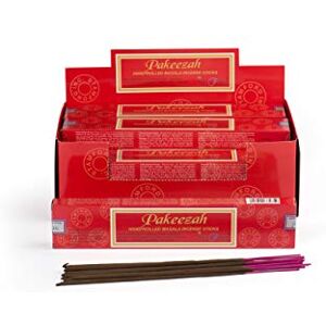 STAMFORD INC. Stamford London 37285 Pakeezah Traditional Masala Incense, 15 Sticks x 12 Packs, Black, One Size STAMFORD INC. Stamford London 37285 Pakeezah Traditional Masala Incense, 15 Sticks x 12 Packs, Black, One Size