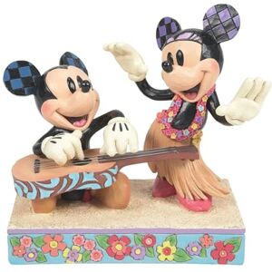 Enesco Disney Traditions Mickey And Minnie Hawaii Figurine Enesco Disney Traditions Mickey And Minnie Hawaii Figurine