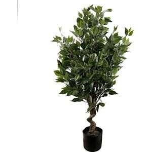 Leaf Artificial Tree/Plant, Mixed Materials, Green Ficus Twist, 110cm Leaf Artificial Tree/Plant, Mixed Materials, Green Ficus Twist, 110cm