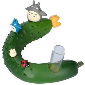 スタジオジブリ Studio Ghibli via Bandai Benelic My Neighbor Totoro Cucumber Totoro and Vegetable Single Vase スタジオジブリ Studio Ghibli via Bandai Benelic My Neighbor Totoro Cucumber Totoro and Vegetable Single Vase