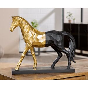GILDE Decorative Figurine, Resin, Gold, Black, 34,5 GILDE Decorative Figurine, Resin, Gold, Black, 34,5