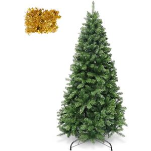 YEAUPE PRO Christmas Tree 6FT – 800 Tips Full & Realistic Green Xmas Tree with PVC Branches, Metal Stand – Christmas Tree for or Home, Office, Shops and Hotels (Green 179 cm) YEAUPE PRO Christmas Tree 6FT – 800 Tips Full & Realistic Green Xmas Tree with PVC Branches, Metal Stand – Christmas Tree for or Home, Office, Shops and Hotels (Green 179 cm)