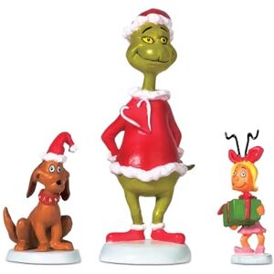 Department 56 Grinch Villages From Grinch Max And Cindy-Lou Who Village Accessory, 2-3/4-Inch Department 56 Grinch Villages From Grinch Max And Cindy-Lou Who Village Accessory, 2-3/4-Inch