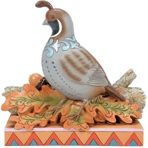 Enesco Heartwood Creek By Jim Shore Quail On Leaves Figurine Enesco Heartwood Creek By Jim Shore Quail On Leaves Figurine