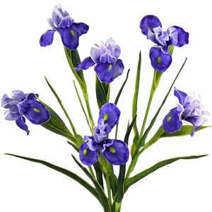 FiveSeasonStuff Iris Flower Flowers Artificial for Decoration Wedding Bridal Home Kitchen Party Décor 6 Real Touch Long Stems (23.6'') Real Looking Flower Arrangements Violet Purple FiveSeasonStuff Iris Flower Flowers Artificial for Decoration Wedding Bridal Home Kitchen Party Décor 6 Real Touch Long Stems (23.6'') Real Looking Flower Arrangements Violet Purple