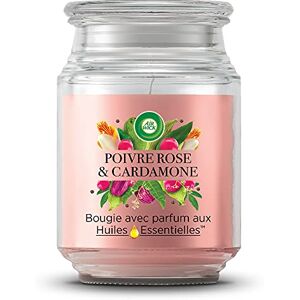 Airwick Air Freshener XL Candle Pink Pepper & Cardamom, Up to 85 Hours Burn Time Airwick Air Freshener XL Candle Pink Pepper & Cardamom, Up to 85 Hours Burn Time