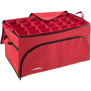 WeRChristmas Tiered Bauble Christmas Decoration Storage Bag, 72 Piece, Red, 76 x 38 x 38cm WeRChristmas Tiered Bauble Christmas Decoration Storage Bag, 72 Piece, Red, 76 x 38 x 38cm
