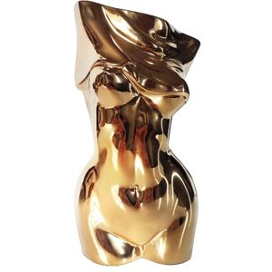 Mila Moya Ceramic Nude Flower Vase 7.5in x 4in Gold Modern Naked Lady Female Woman Body Shape Vase for Home Decor Mila Moya Ceramic Nude Flower Vase 7.5in x 4in Gold Modern Naked Lady Female Woman Body Shape Vase for Home Decor