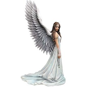 Nemesis Now Spirit Guide Anne Stokes Angel Figurine, White, 24cm, Resin Nemesis Now Spirit Guide Anne Stokes Angel Figurine, White, 24cm, Resin