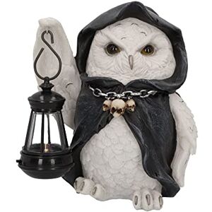 Nemesis Now Reapers Flight Owl Lantern Figurine, White 17cm Nemesis Now Reapers Flight Owl Lantern Figurine, White 17cm