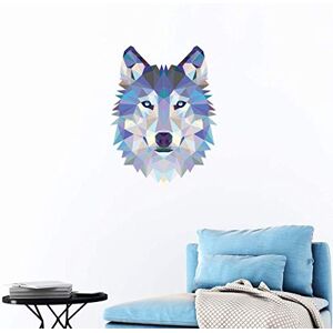 Ambiance Sticker Origami Wall Decal Wolf Wall Paper Decoration for Bedrooms and Living Rooms 40 x 30 cm High Definition Home Decoration 3D Wall Sticker Ambiance Sticker Origami Wall Decal Wolf Wall Paper Decoration for Bedrooms and Living Rooms 40 x 30 cm High Definition Home Decoration 3D Wall Sticker