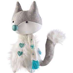 WeRChristmas Sitting Christmas Fox Figurine with Soft Legs, Multi-Colour, 36cm WeRChristmas Sitting Christmas Fox Figurine with Soft Legs, Multi-Colour, 36cm