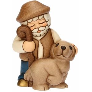 THUN Shepherd with Dog Ceramic Classic Nativity Collection 5.8 x 4.8 x 8 cm THUN Shepherd with Dog Ceramic Classic Nativity Collection 5.8 x 4.8 x 8 cm