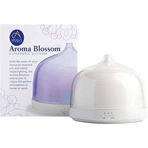 Absolute Aromas Aroma-Blossom Essential Oil Ultrasonic Diffuser LED Lights, Timer Settings and Waterless Auto Shut off Diffuser for Home, Office, Spa, Yoga, Aromatherapy & Baby Room Absolute Aromas Aroma-Blossom Essential Oil Ultrasonic Diffuser LED Lights, Timer Settings and Waterless Auto Shut off Diffuser for Home, Office, Spa, Yoga, Aromatherapy & Baby Room