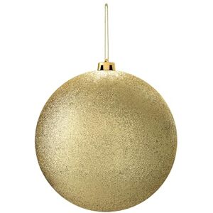 WeRChristmas Gold Large Shatterproof Bauble WeRChristmas Gold Large Shatterproof Bauble