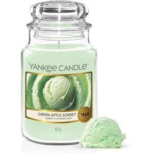 Yankee Candle Scented Candle Green Apple Sorbet Large Jar Long Burning Candles: up to 150 Hours Perfect Gifts for Women Yankee Candle Scented Candle Green Apple Sorbet Large Jar Long Burning Candles: up to 150 Hours Perfect Gifts for Women