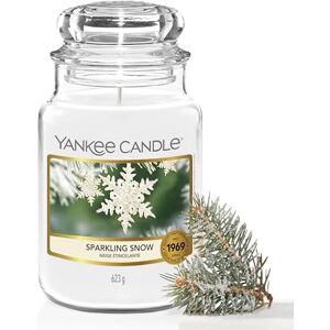 Yankee Candle Scented Candle Sparkling Snow Large Jar Long Burning Candles: up to 150 Hours Perfect Christmas Gifts for Women Yankee Candle Scented Candle Sparkling Snow Large Jar Long Burning Candles: up to 150 Hours Perfect Christmas Gifts for Women
