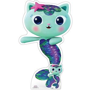 STAR CUTOUTS SC4275 MerCat from Gabby’s Dollhouse – Mini Cardboard Cutout Perfect Party Decoration, Birthday Gift & Collectible STAR CUTOUTS SC4275 MerCat from Gabby’s Dollhouse – Mini Cardboard Cutout Perfect Party Decoration, Birthday Gift & Collectible