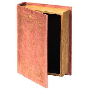Vintiquewise Decorative Vintage Book Shaped Trinket Storage Box Brown Vintiquewise Decorative Vintage Book Shaped Trinket Storage Box Brown