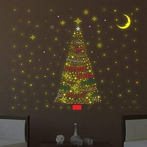 Wallflexi Christmas Decorations Wall Stickers " Christmas Glow Tree -French Quotes " Wall Murals Decals living Room Children Nursery School Restaurant Cafe Hotel Home Office Décor, multicolour Wallflexi Christmas Decorations Wall Stickers " Christmas Glow Tree -French Quotes " Wall Murals Decals living Room Children Nursery School Restaurant Cafe Hotel Home Office Décor, multicolour