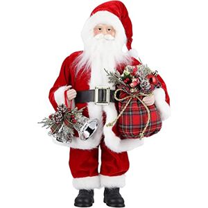 Uten Christmas Santa Claus Standing Figure With Gift Bag 17 Inch Santa Claus Figure Christmas Ornaments Home Decoration Uten Christmas Santa Claus Standing Figure With Gift Bag 17 Inch Santa Claus Figure Christmas Ornaments Home Decoration