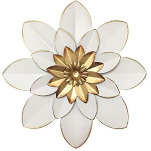 Picfarce Metal Flower Wall Art Decor, 9.5“ Rustic Modern Floral Sculpture, Distressed Iron Wall Hanging Home Decoration Accent Artworks for Indoor Kitchen Bedroom Living Room Office Outdoor Garden Patio Picfarce Metal Flower Wall Art Decor, 9.5“ Rustic Modern Floral Sculpture, Distressed Iron Wall Hanging Home Decoration Accent Artworks for Indoor Kitchen Bedroom Living Room Office Outdoor Garden Patio