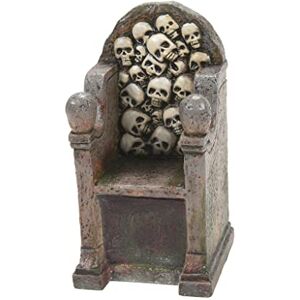 Department 56 Village Collection Accessories Halloween Scary Skeletons Throne Figurine, 3.4 Inch, Multicolor Department 56 Village Collection Accessories Halloween Scary Skeletons Throne Figurine, 3.4 Inch, Multicolor