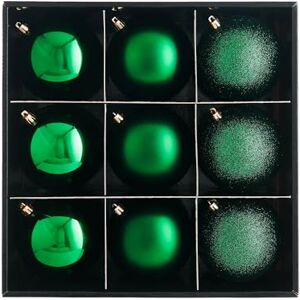 WeRChristmas Christmas Green Shatterproof Baubles WeRChristmas Christmas Green Shatterproof Baubles
