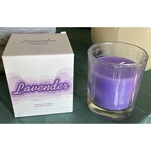 HGD Lavender Votive Glass Large, wax, Purple, groß HGD Lavender Votive Glass Large, wax, Purple, groß