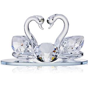 London Boutique Wedding for Couple Crystal Swan Glass Ornaments London Boutique Wedding for Couple Crystal Swan Glass Ornaments