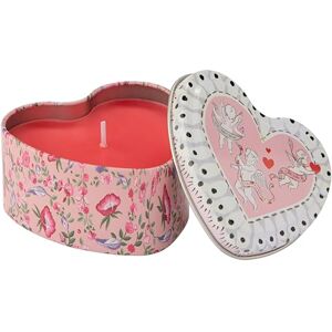 Cath Kidston Candle 100g in Heart Shaped Tin, Vegetable Wax, Uplifting Home Fragrance, Burn time 20 to 25 Hours, Beauty Gift for Her, Cruelty and Vegan Friendly Cath Kidston Candle 100g in Heart Shaped Tin, Vegetable Wax, Uplifting Home Fragrance, Burn time 20 to 25 Hours, Beauty Gift for Her, Cruelty and Vegan Friendly