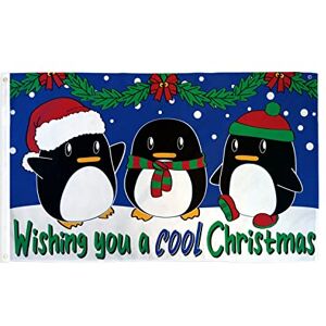 AZ FLAG Cool Christmas Flag 3x5 Ft 100D Polyester Happy Christmas Banner with Two Metal Grommets Fade Resistant Vivid Colors 3' x 5' Feet 150x90 Cm AZ FLAG Cool Christmas Flag 3x5 Ft 100D Polyester Happy Christmas Banner with Two Metal Grommets Fade Resistant Vivid Colors 3' x 5' Feet 150x90 Cm