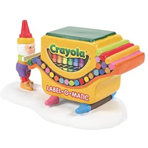 Department 56 North Pole Crayola Village Accessories That's a Wrap Figurine, 2 Inch, Multicolor Department 56 North Pole Crayola Village Accessories That's a Wrap Figurine, 2 Inch, Multicolor