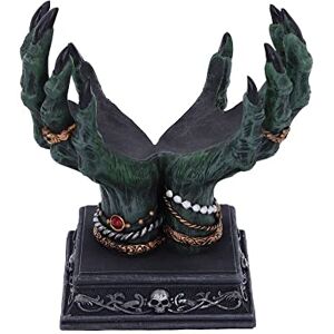 Nemesis Now Beyond The Grave Crystal Ball Holder 15cm, Resin, Black Nemesis Now Beyond The Grave Crystal Ball Holder 15cm, Resin, Black