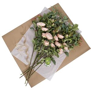 GreenBrokers Fully Bloomed Artificial Peach Flower Bouquet with Peonies, Elderflower, Berries & Greenery Perfect for weddings, home décor, office & table centrepieces GreenBrokers Fully Bloomed Artificial Peach Flower Bouquet with Peonies, Elderflower, Berries & Greenery Perfect for weddings, home décor, office & table centrepieces