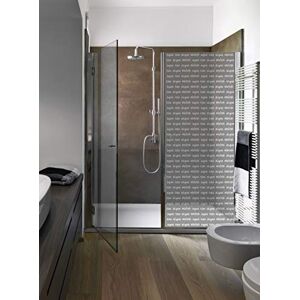 PLAGE Beach 161003 Adhesive Shower Wall Decoration Vinyl 80 x 200 cm Grey PLAGE Beach 161003 Adhesive Shower Wall Decoration Vinyl 80 x 200 cm Grey