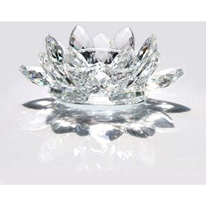 DIDI GOAL Crystal Lotus Candle Holders 4.75 Inches Activity Tealight Holders Pillar Holders 2pcs for Home Decoration Party Wedding Decoration (2) DIDI GOAL Crystal Lotus Candle Holders 4.75 Inches Activity Tealight Holders Pillar Holders 2pcs for Home Decoration Party Wedding Decoration (2)