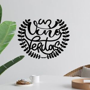 Hanah Home Stylish Black Decorative Metal Wall Accessory, 56 x 44 cm, 100% Metal, 1.5 mm Thickness, Lightweight and Durable, Perfect for Home Decor Hanah Home Stylish Black Decorative Metal Wall Accessory, 56 x 44 cm, 100% Metal, 1.5 mm Thickness, Lightweight and Durable, Perfect for Home Decor