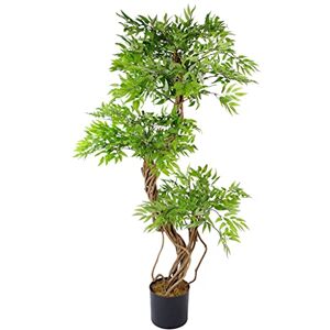 Leaf Design UK Artificial Evergreen Large Trees, 140cm, Japanese Leaf Design UK Artificial Evergreen Large Trees, 140cm, Japanese