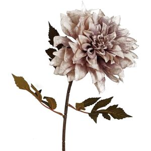 Leaf Design Artificial Flowers, 55cm Dusty Pink Dahlia Leaf Design Artificial Flowers, 55cm Dusty Pink Dahlia