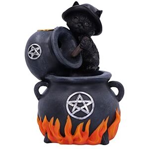 Nemesis Now Familiar Brew Backflow Incense Burner, Black, 18cm Nemesis Now Familiar Brew Backflow Incense Burner, Black, 18cm