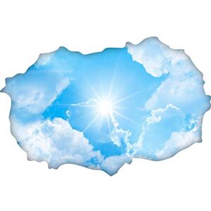Ambiance Sticker Sticker 3D Effect Wall Decal Sky – Wall Paper Decoration Optical Illusion Room and Living Room 60 x 90 cm Ambiance Sticker Sticker 3D Effect Wall Decal Sky – Wall Paper Decoration Optical Illusion Room and Living Room 60 x 90 cm