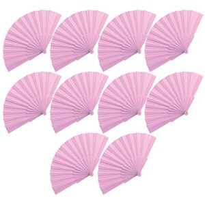 eBuyGB Folding Handheld Pretty Hand Fan Wedding Party Accessory Pocket Sized Fan For Wedding Gift, Party Favors, DIY Decoration, Summer Holidays, Home Décor, Pink eBuyGB Folding Handheld Pretty Hand Fan Wedding Party Accessory Pocket Sized Fan For Wedding Gift, Party Favors, DIY Decoration, Summer Holidays, Home Décor, Pink