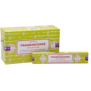 VIE Satya Incense Sticks, 12 Packs x 15g, Frankincense VIE Satya Incense Sticks, 12 Packs x 15g, Frankincense