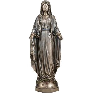 Veronese Design 8 7/8 Inch Our Lady of Grace Virgin Mary Cold Cast Resin Statue Bronze Finish Sculpture Religious Home Decor Veronese Design 8 7/8 Inch Our Lady of Grace Virgin Mary Cold Cast Resin Statue Bronze Finish Sculpture Religious Home Decor